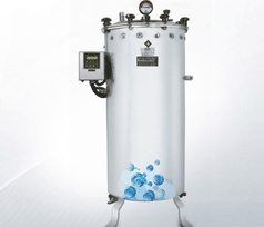 Vertical autoclave